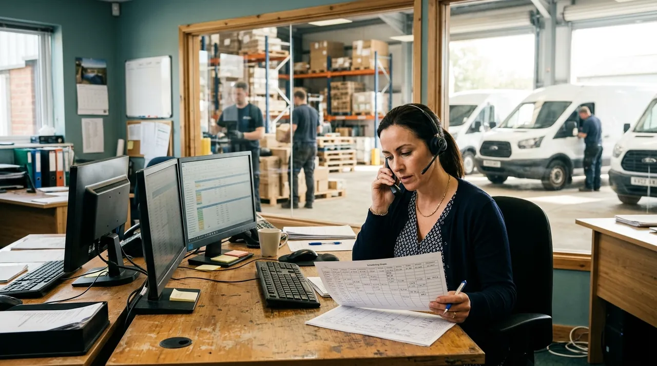 Operations manager coordinating service schedules and back-office tasks for ai agents for business deployment.